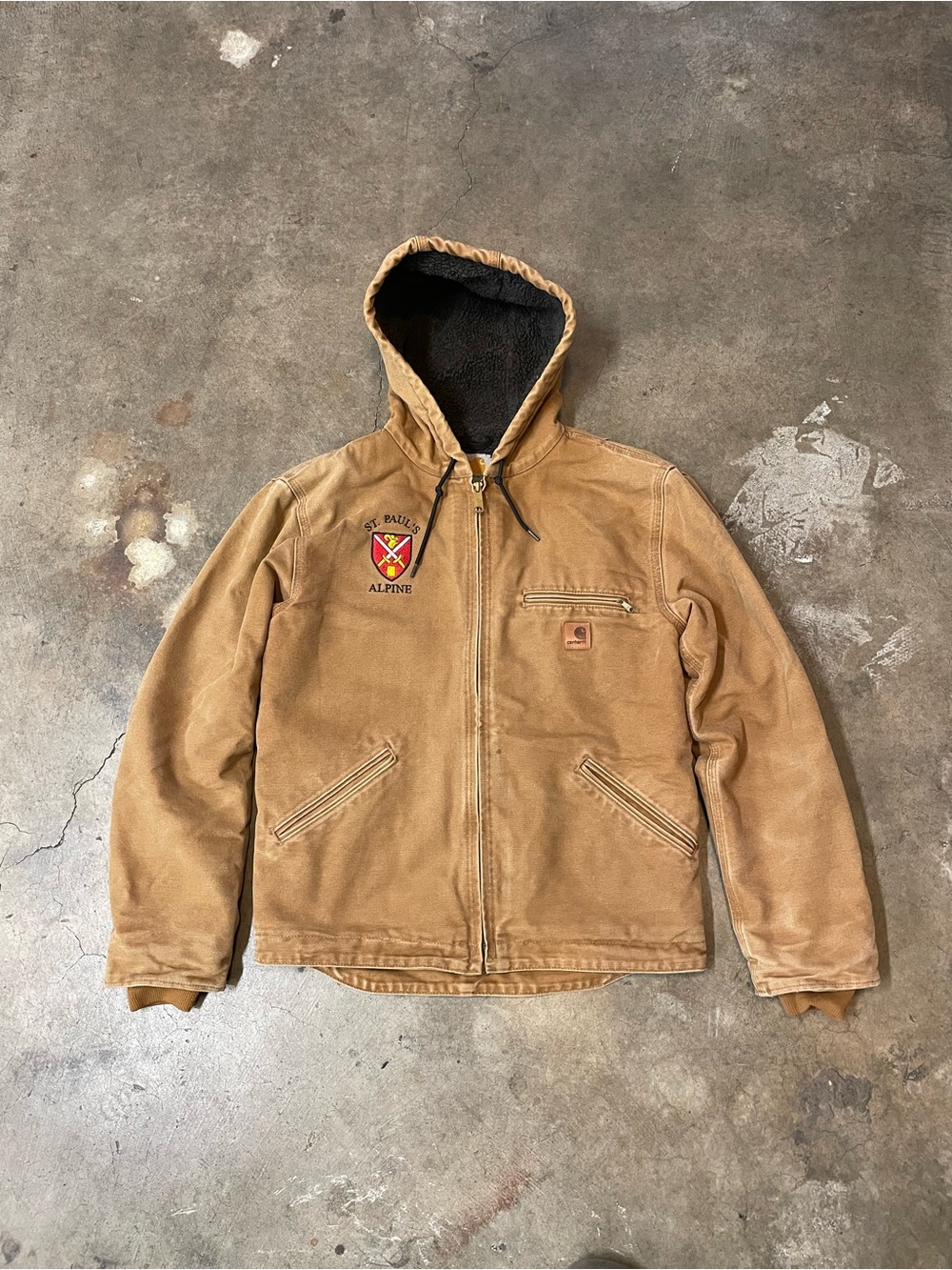 Carhartt J141 211 Hooded Jacket